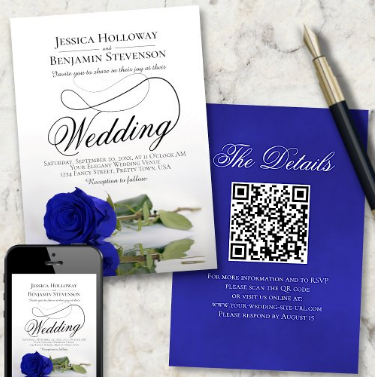 QR Code Wedding Invitation