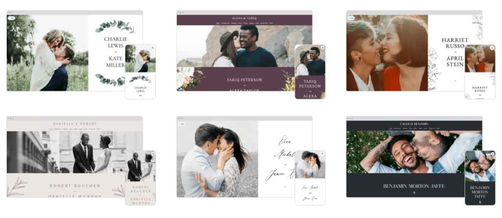 Zola Wedding Website Template